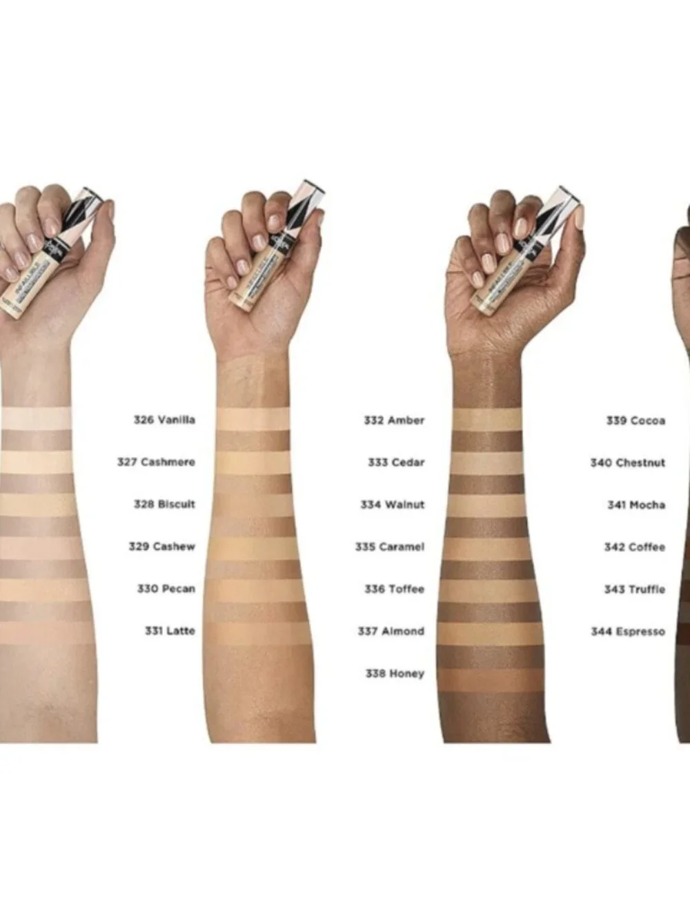 L'Oréal Infallible Full Wear Concealer 320 Porcelain Bundle x3 NWT
